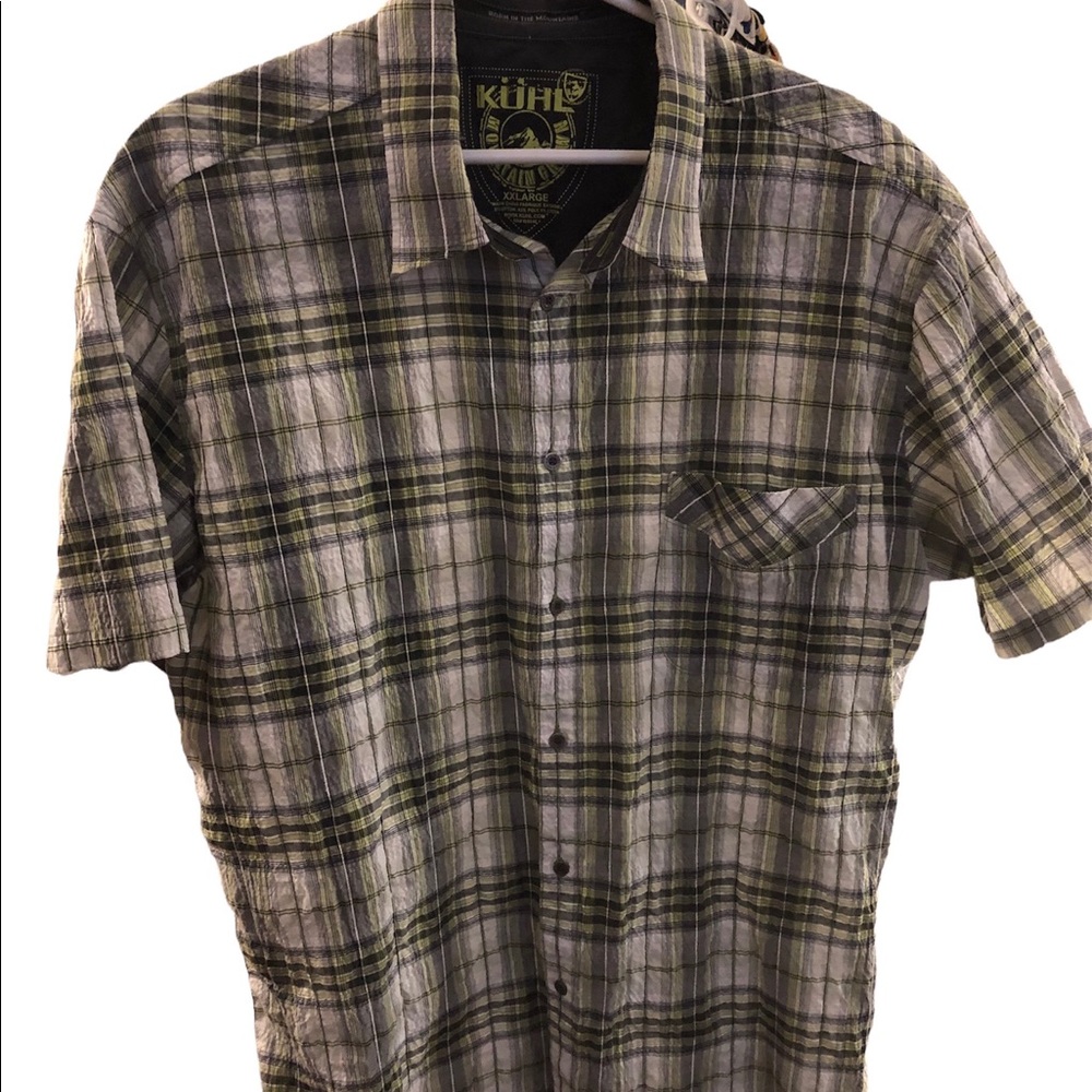 Kühl Men’s Short Sleeve Button up Shirt XXL